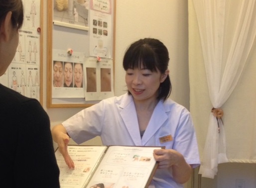 先生との相談の様子